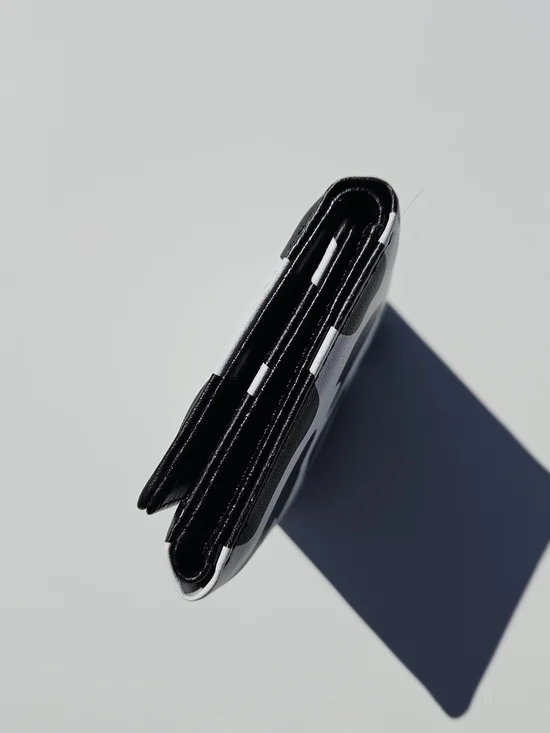 Milk Black & White Cow Print Trifold Wallet - Picture 2 of 8